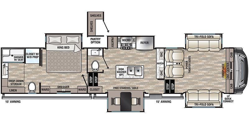 2021 Cedar Creek 371FL Fifth Wheel