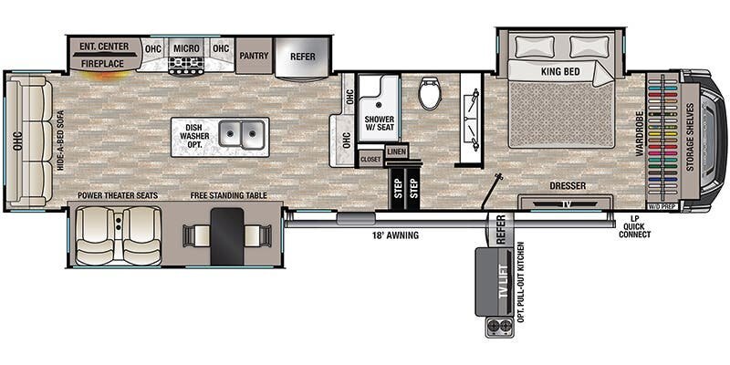 2021 Cedar Creek 360RL Fifth Wheel