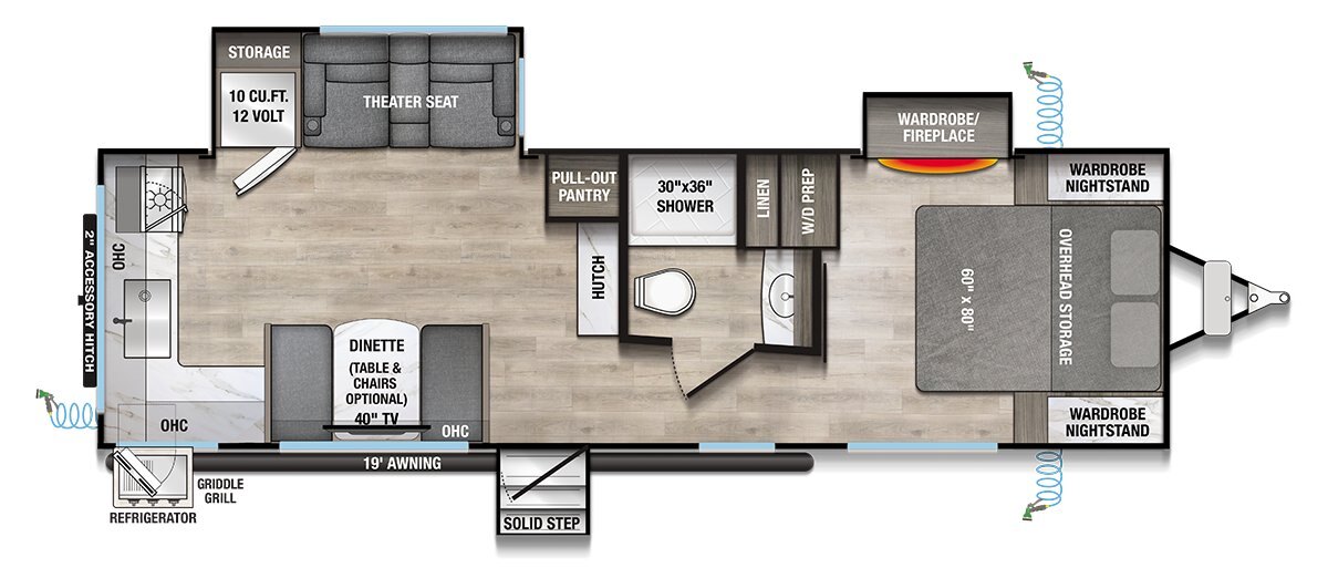 2024 Forest River SALEM 28FKG