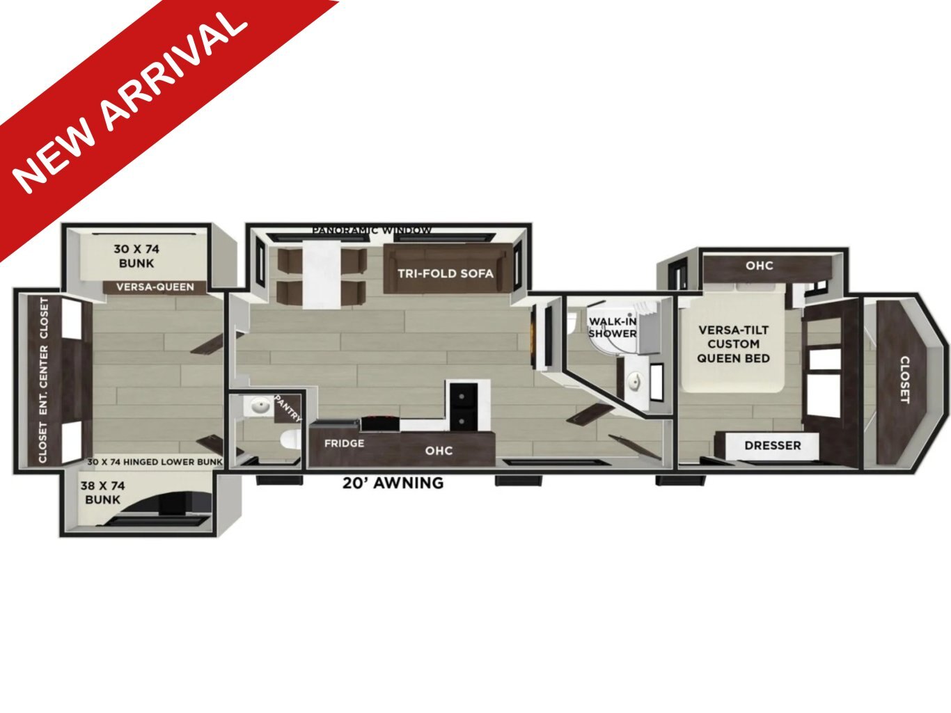 2026 Forest River Salem Villa 42QBQ