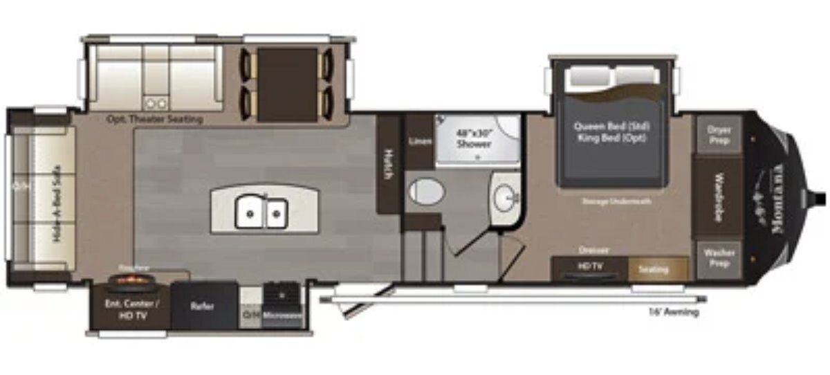 2015 Keystone Montana High Country 305RL