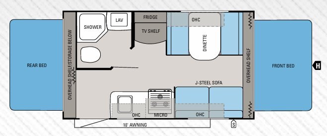 2013 Jayco Jay Feather X17Z