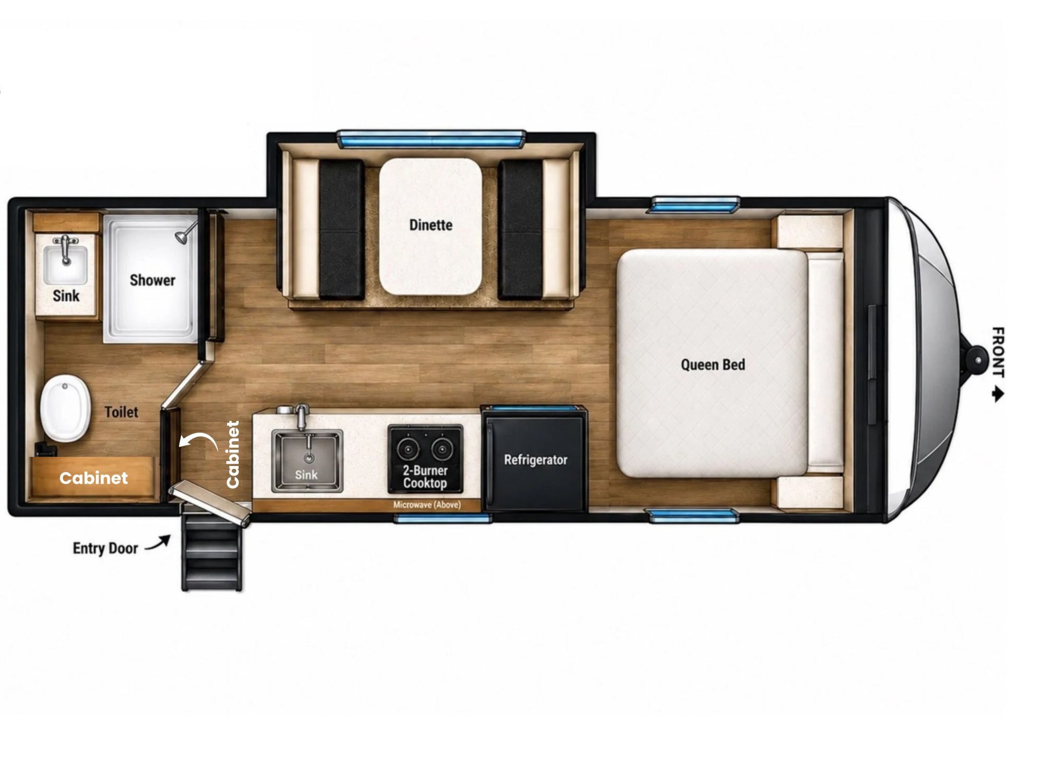 2019 Travel Lite Aura 23RB