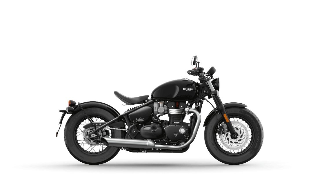 2025 Triumph BONNEVILLE BOBBER JET BLACK