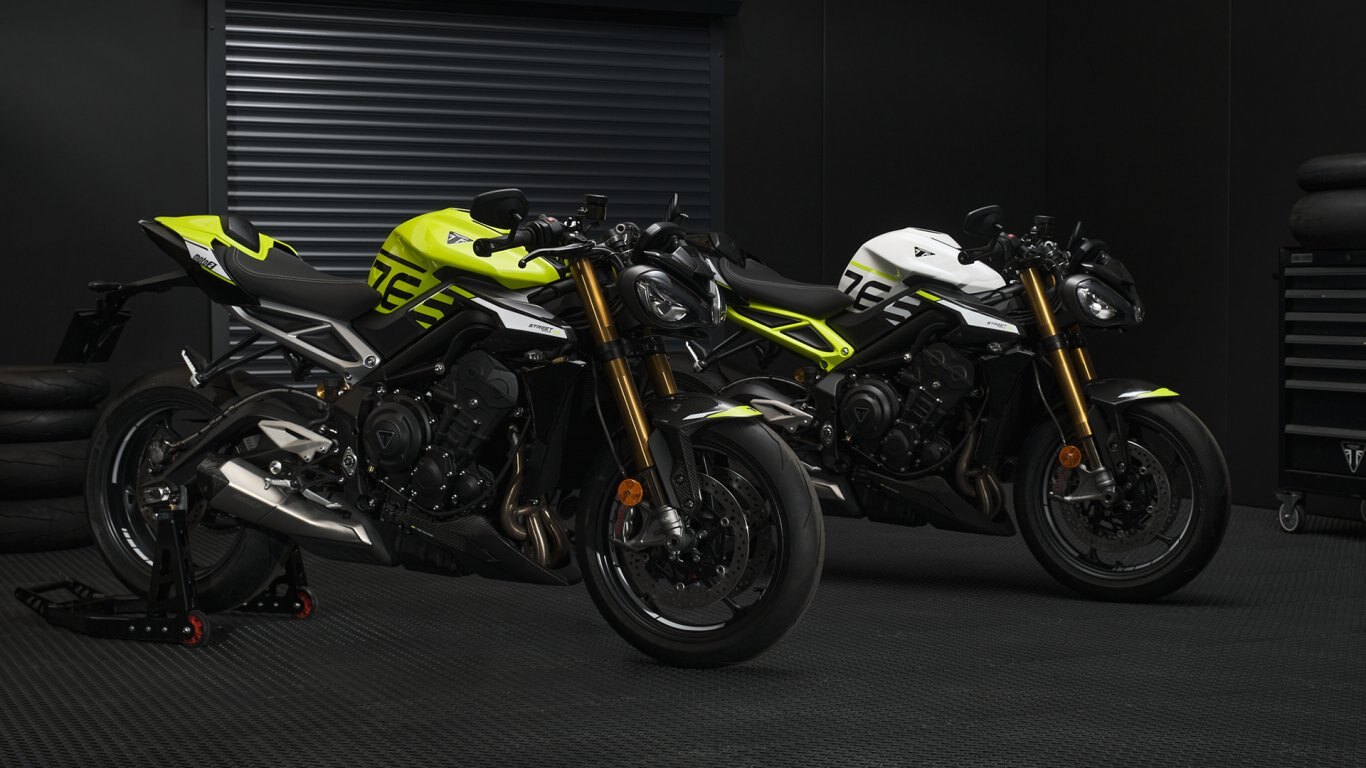 2024 Triumph STREET TRIPLE 765 MOTO2™ EDITION Triumph Racing Yellow