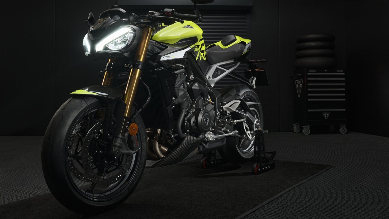 2024 Triumph STREET TRIPLE 765 MOTO2™ EDITION Triumph Racing Yellow