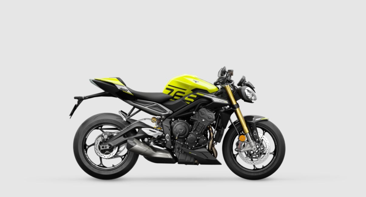 2024 Triumph STREET TRIPLE 765 MOTO2™ EDITION Triumph Racing Yellow