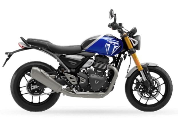 2024 Triumph SPEED 400 CASPIAN BLUE / STORM GREY