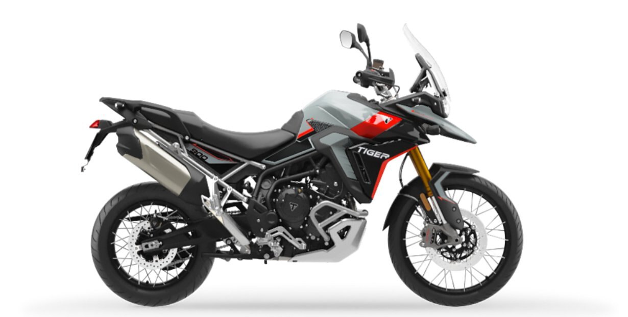 2024 Triumph Tiger 900 RALLY PRO ASH GREY / INTENSE ORANGE