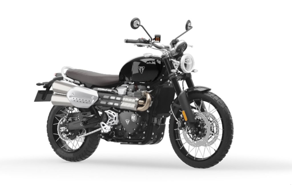 2024 Triumph SCRAMBLER 1200 X SAPPHIRE BLACK