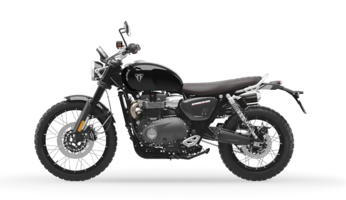 2024 Triumph SCRAMBLER 1200 X SAPPHIRE BLACK