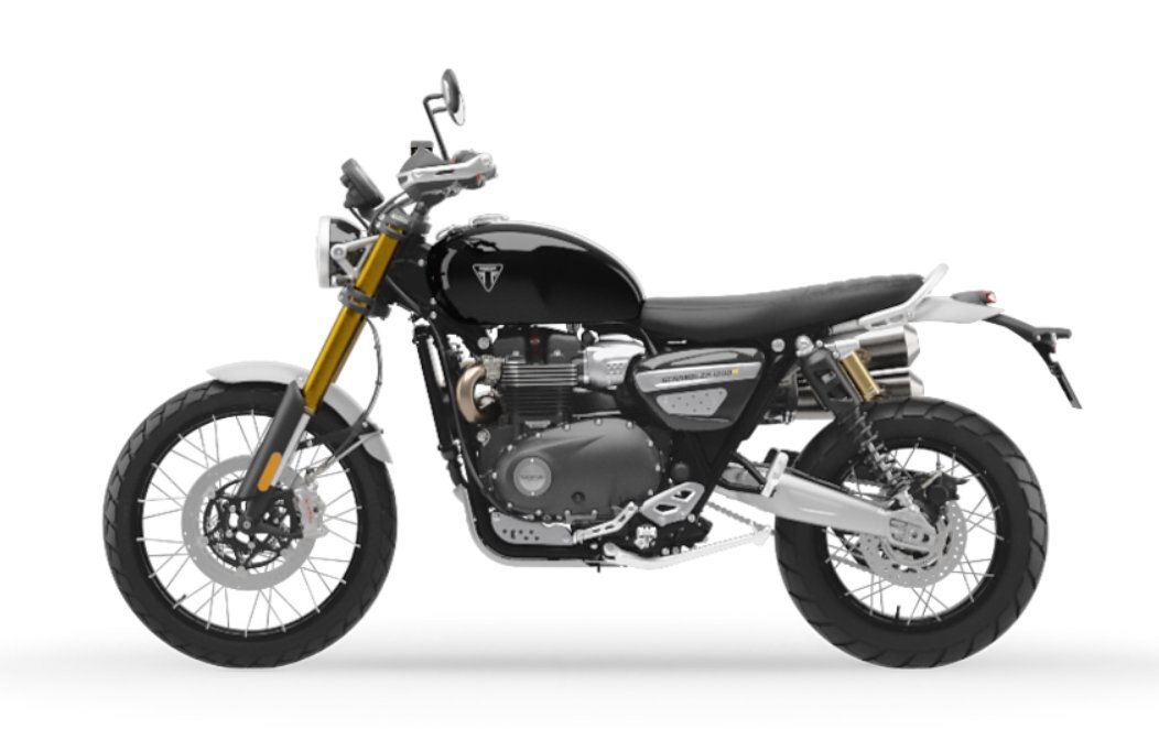 2024 Triumph SCRAMBLER 1200 XE SAPPHIRE BLACK