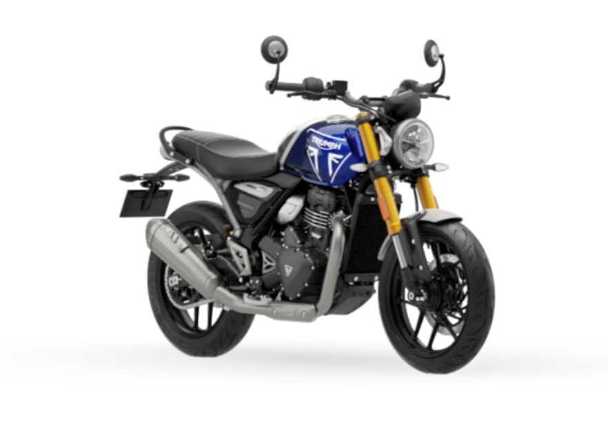 2024 Triumph SPEED 400 CASPIAN BLUE / STORM GREY