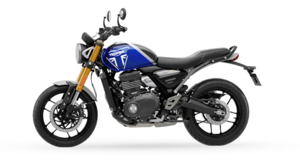 2024 Triumph SPEED 400 CASPIAN BLUE / STORM GREY