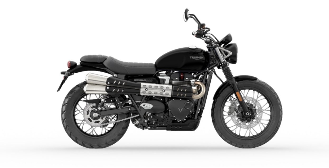 2024 Triumph SCRAMBLER 900 JET BLACK