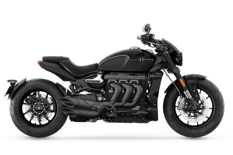 2025 Triumph Rocket 3 Storm R Sapphire Black and Granite