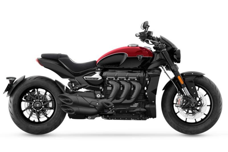 2025 Triumph Rocket 3 Storm R Carnival Red/Sapphire Black