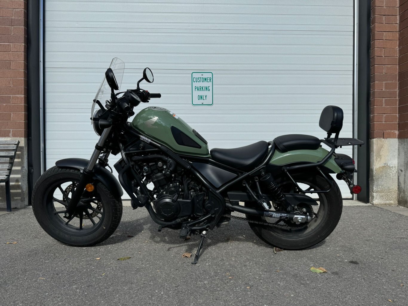 2022 Honda Rebel 500 PEARL ORGANIC GREEN