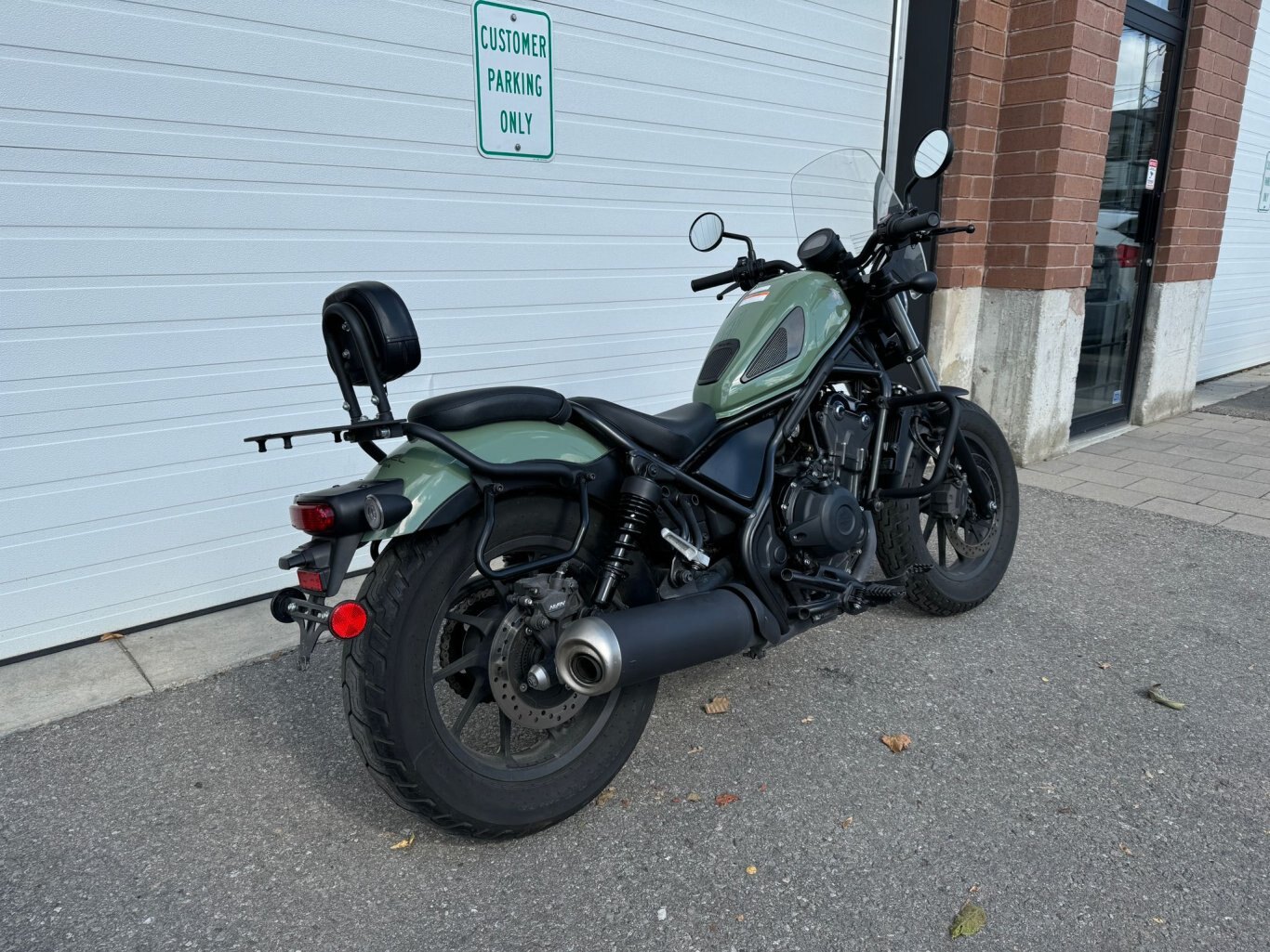 2022 Honda Rebel 500 PEARL ORGANIC GREEN