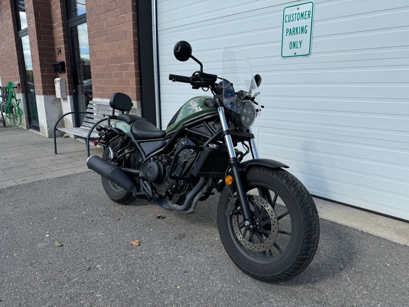 2022 Honda Rebel 500 PEARL ORGANIC GREEN