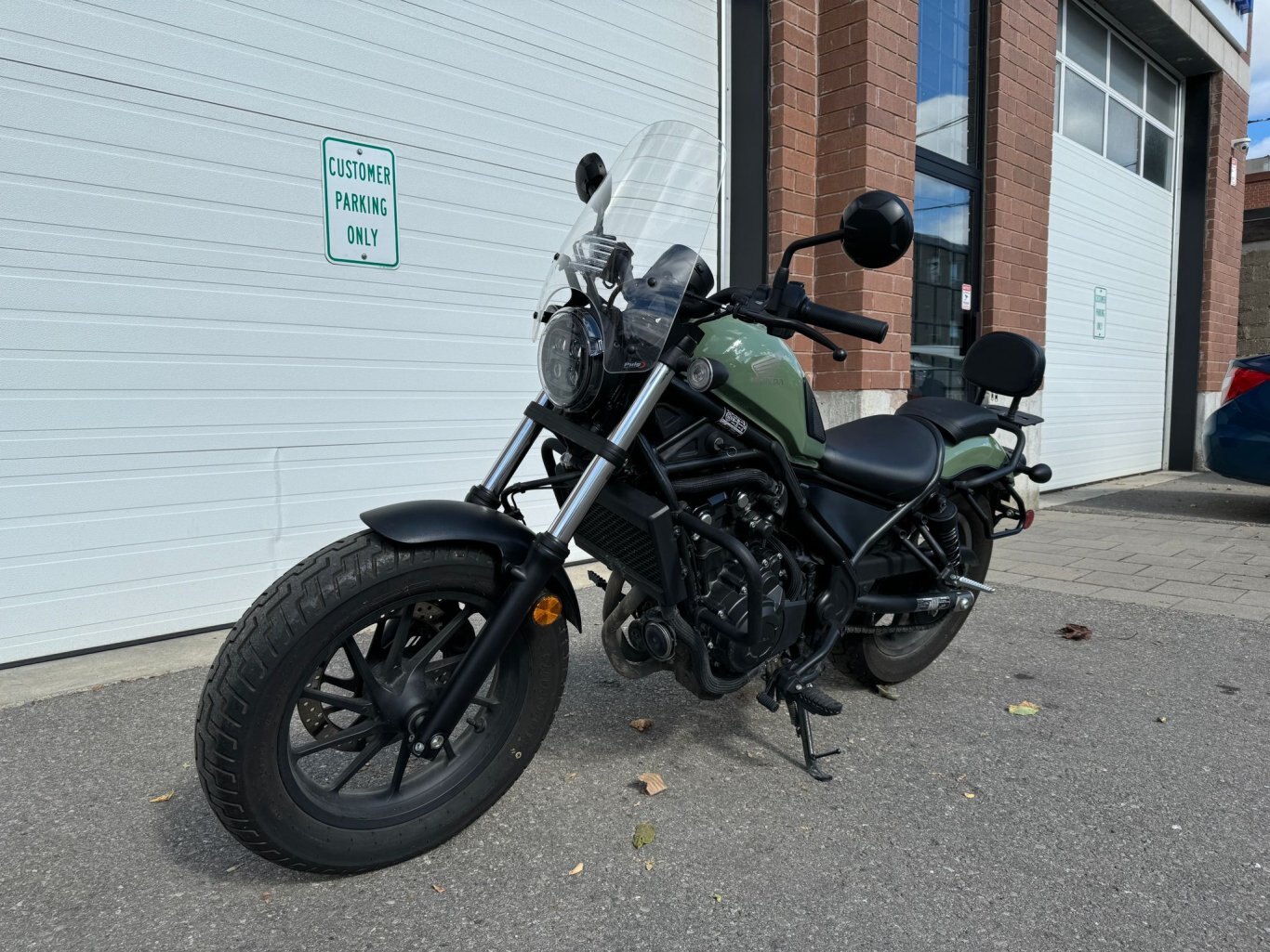 2022 Honda Rebel 500 PEARL ORGANIC GREEN