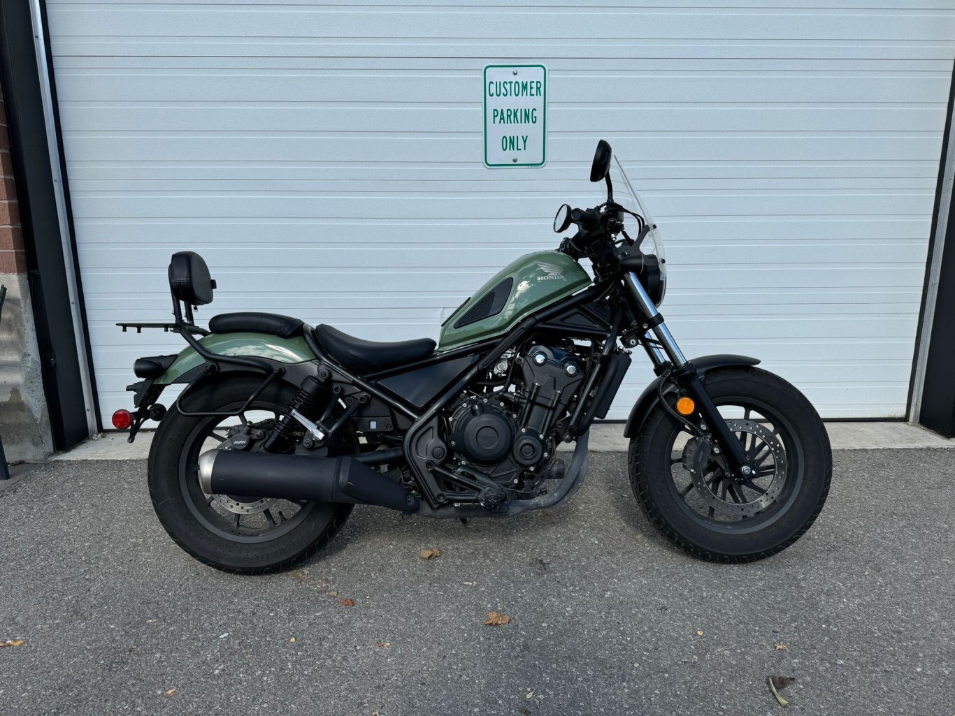 2022 Honda Rebel 500 PEARL ORGANIC GREEN