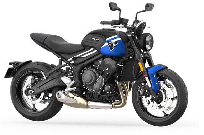 2025 Triumph NEW TRIDENT 660 Cobalt Blue / Sapphire Black