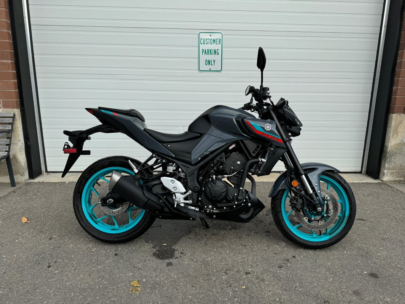 2023 Yamaha MT-03 Cyan Storm