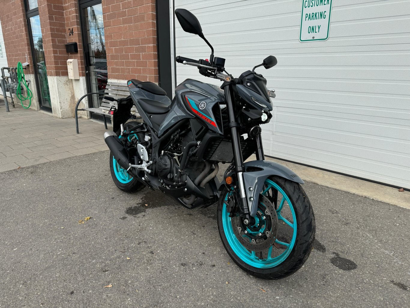 2023 Yamaha MT 03 Cyan Storm