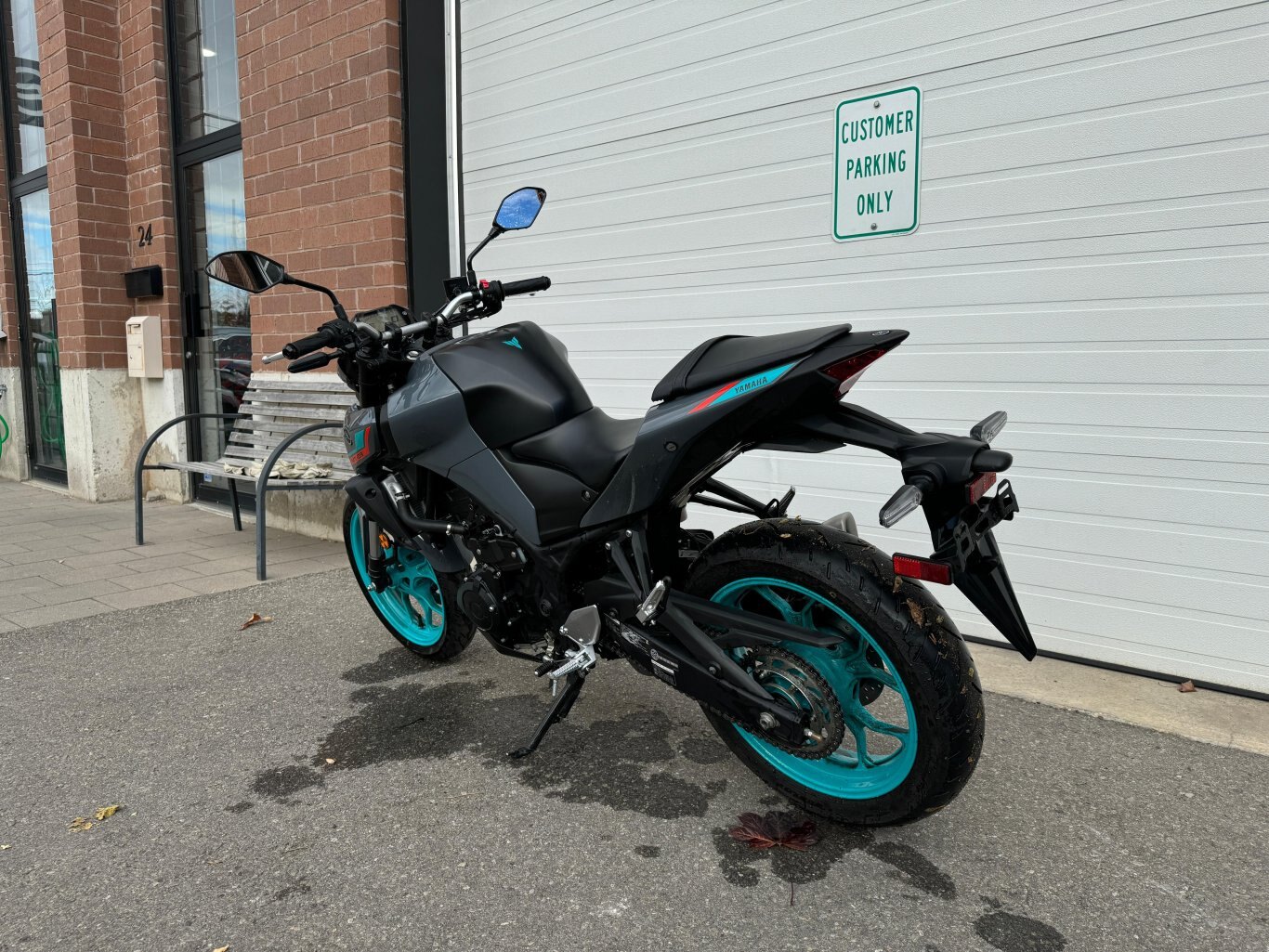 2023 Yamaha MT 03 Cyan Storm