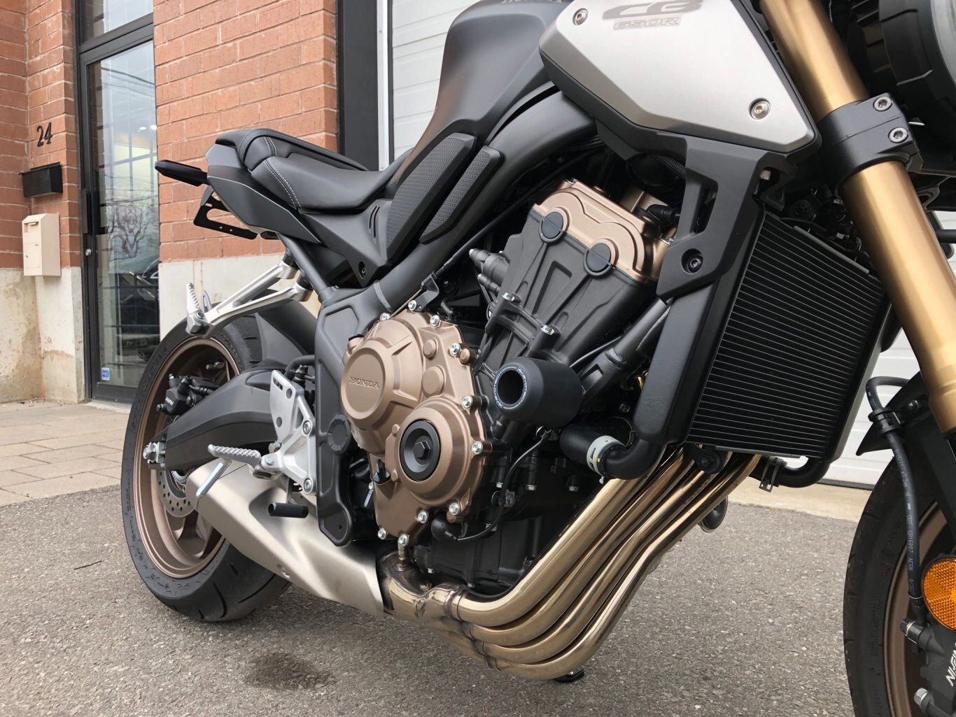 2022 Honda CB650R Mat Gunpowder Black Metallic