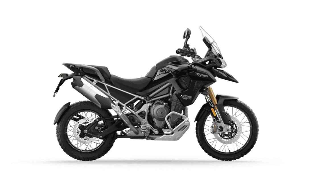 2025 Triumph TIGER 1200 RALLY PRO JET BLACK