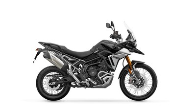 2025 Triumph TIGER 900 RALLY PRO CARBON BLACK / SAPPHIRE BLACK
