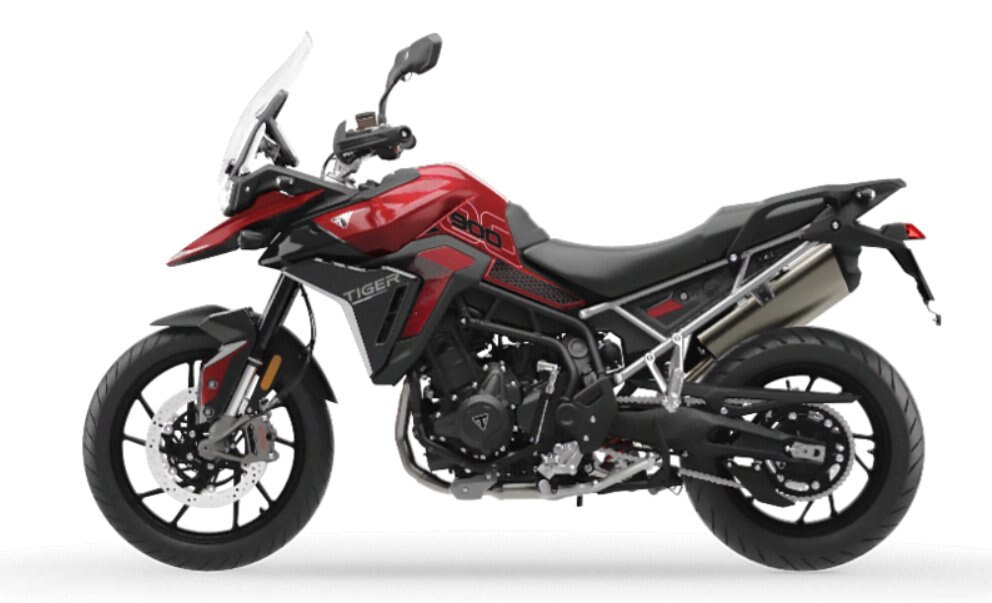 2025 Triumph Tiger 900 GT Carnival Red / Sapphire Black