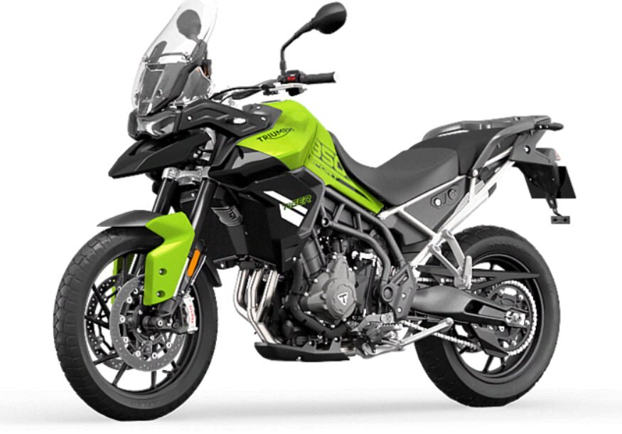 2025 Triumph Tiger 850 Sport Roulette Green / Jet Black