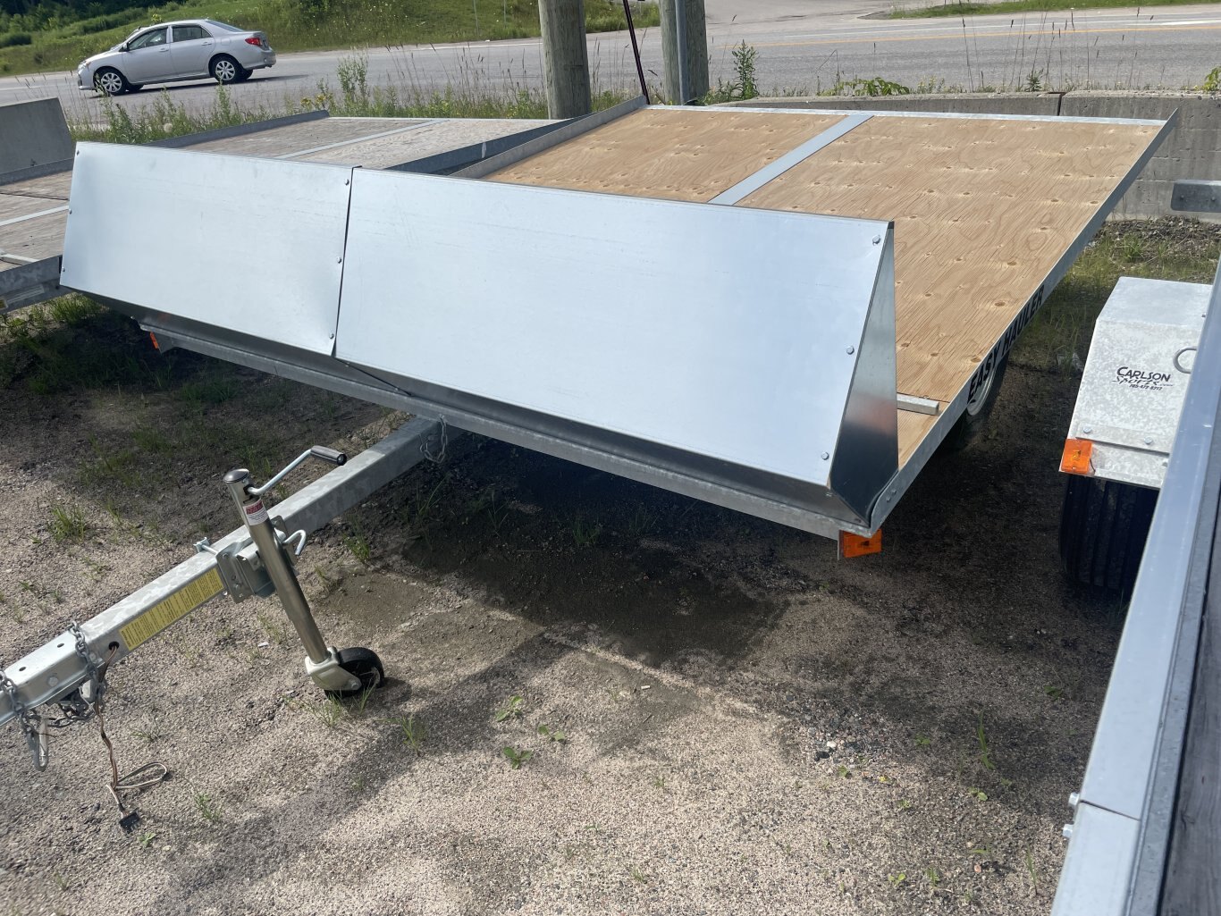 2024 Easy Hauler ST810G13 Double Wide Snowmachine Trailer 611