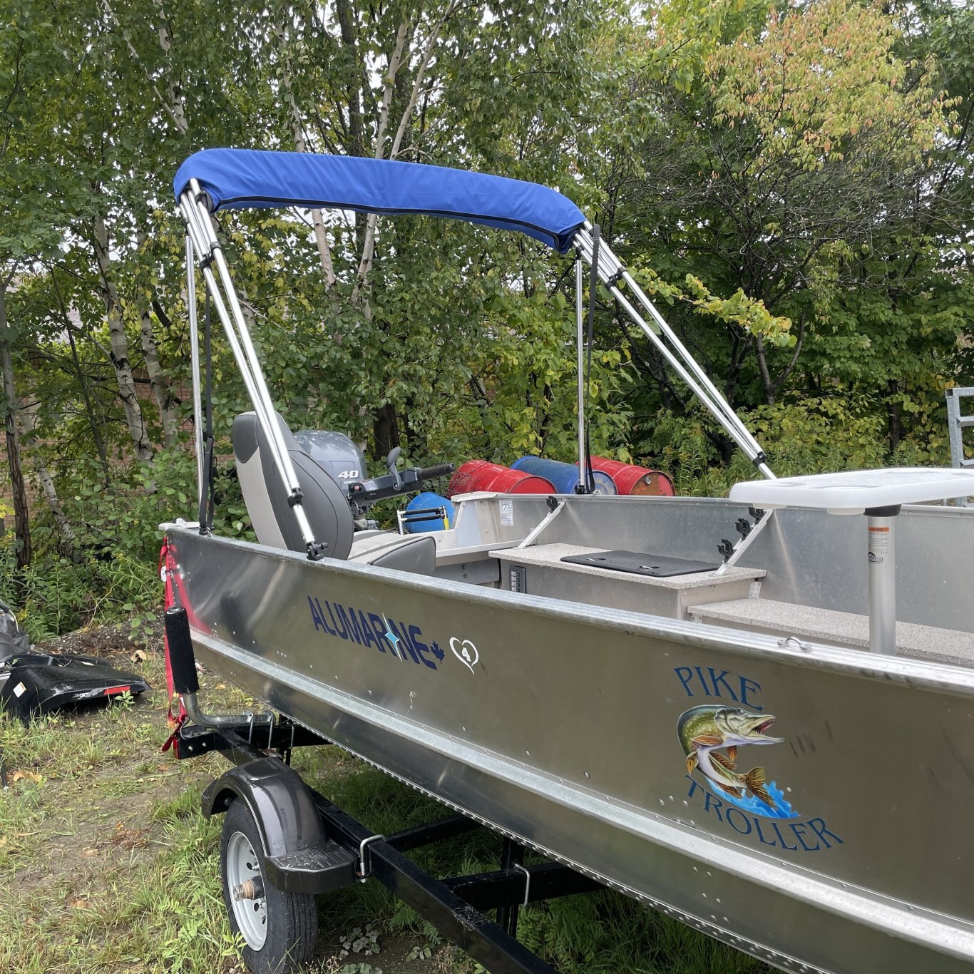 2023 Alumarine 16.5 Pike Troller w/40 Yamaha