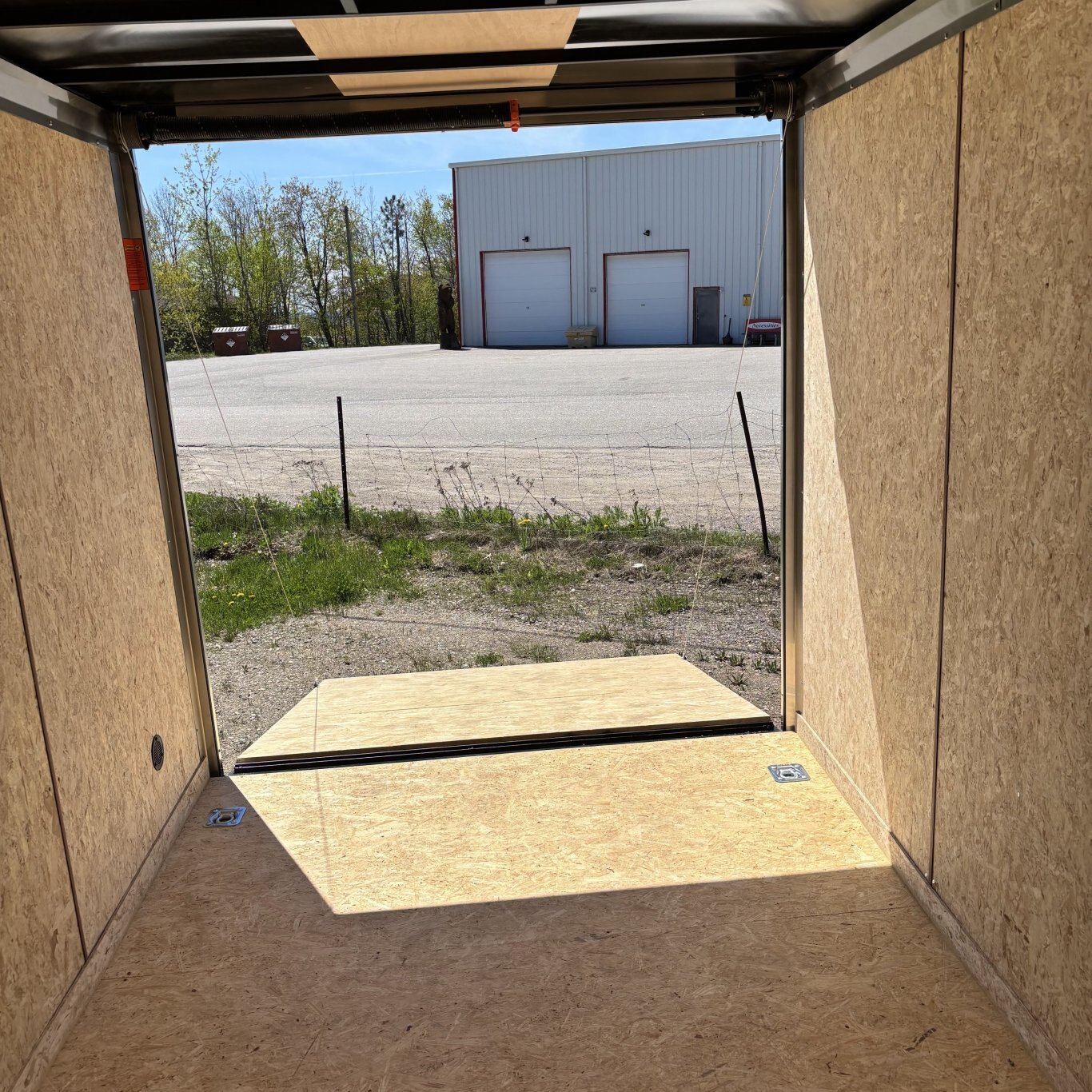 2025 Pace American Outback DLX 7 x 12 Ramp + 12 Door BLACK