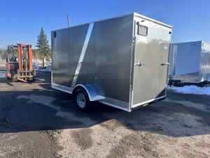 6x12 6.6 INT Height Single Axle Enclosed cargo Trailer