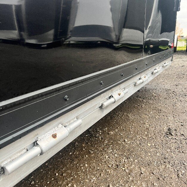 Aluminum Blackout 7x14 7FT INT Enclosed Trailer