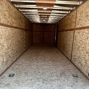 Aluminum 7x14Vee 7FT INT Height Enclosed cargo Trailer