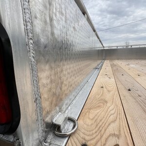 Aluminum 5x10 strait gate single Axle Utility Trailer