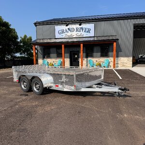 Aluminum 7x12 Tandem Landscape bifold Gate