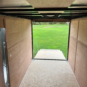 6x12 Single Axle 6.6 INT Enclosed Cargo Trailer