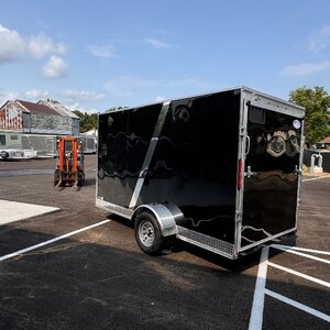 6x12 Single Axle 6.6 INT Enclosed Cargo Trailer