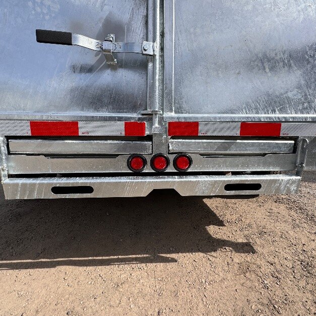 Galvanized 82x12 7TON Dump Trailer With Ramps