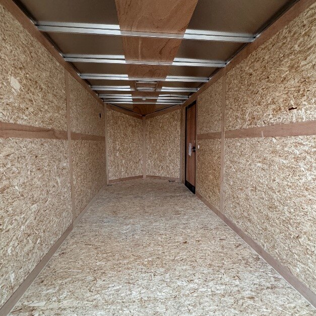 Aluminum Blackout 7x16 7FT INT Enclosed Trailer