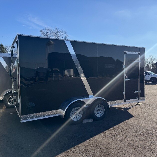 7x16 Tandem Axle 7Ft INT t Enclosed cargo Trailer