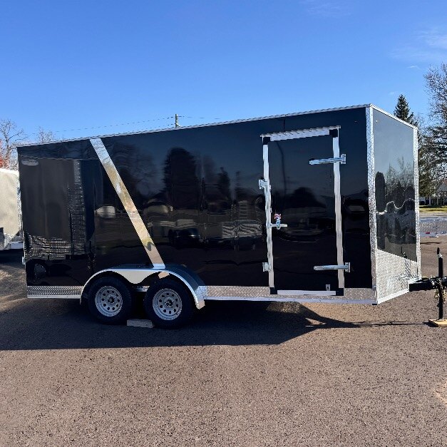 7x16 Tandem Axle 7Ft INT t Enclosed cargo Trailer