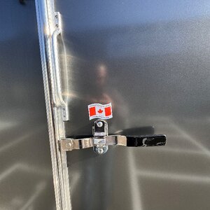 Aluminum 7x16Vee Tandem Axle 7FT INT t Enclosed cargo Trailer